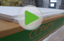Ceramic fiber board