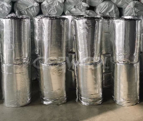 Ceramic fiber blanket with aluminum foil Ceramic fiber blanket with aluminum foil